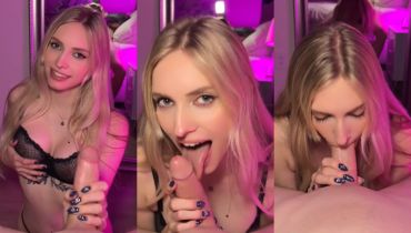 Novaruu Deep Throat Session: Perfect Lips Wrap Tight Around Cock